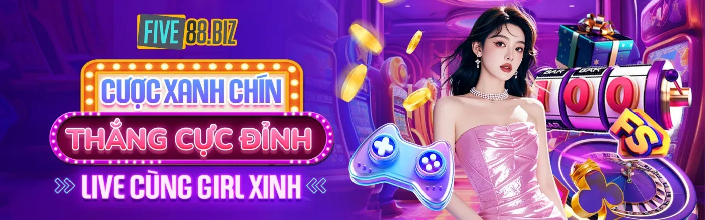 Giao diện đăng nhập qh8888 khuyến mãi với nền xanh vàng